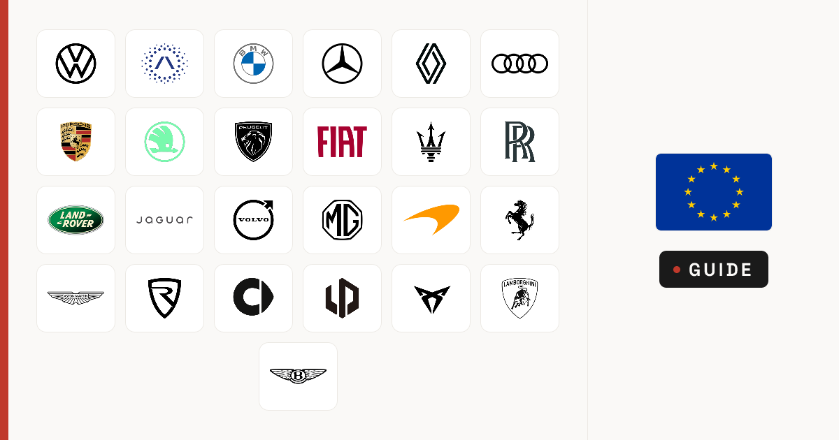 Europe's Car Brands: The Ownership Structure