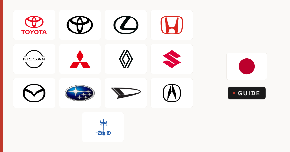 Japan's Car Brands: The Alliance Map